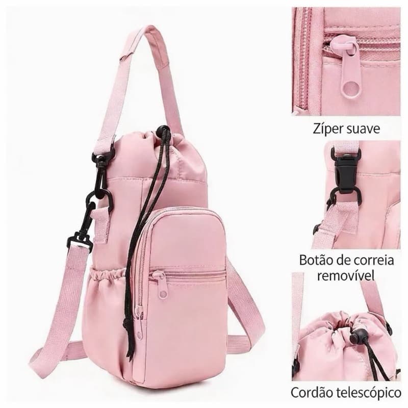 Bolsa Garrafa de Água Para Celular Manga para Garrafa de Água para Caminhada e Trekking