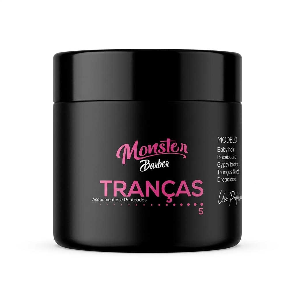Cera Capilar Modeladora para Tranças Monster Barber