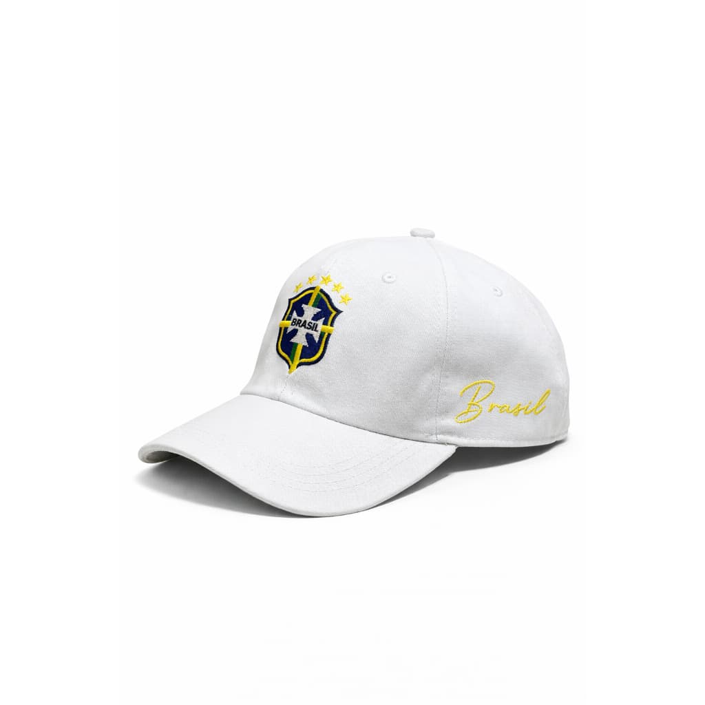 BONE DEAD HEAD BRASIL BRANCO ABA CURVA