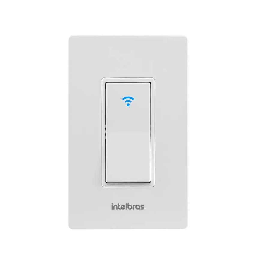 Interruptor Wi-Fi Inteligente Sem Fio Para Iluminação EWS 101 I Intelbras