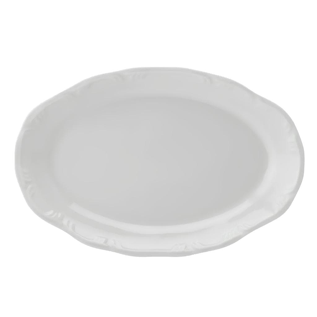 Travessa Rasa Oval 36 cm Porcelana Schmidt 1a.