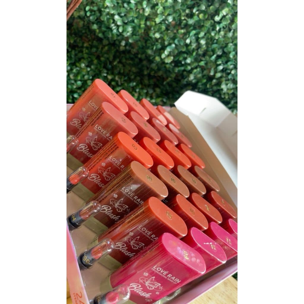 Love Rain Blush Stick Cremoso | Acabamento Natural | Longa Duração | Fácil de Aplicar