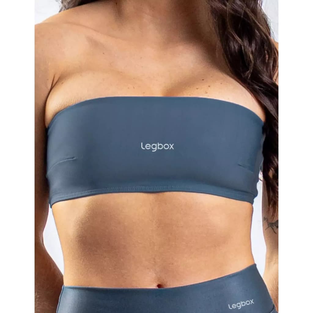 Top Faixa Legbox Original Feminino Tomara Que Caia Treino Academia Fitness Treino Corrida Ginastica