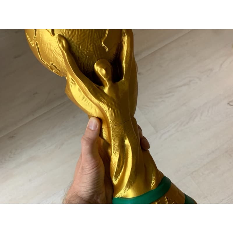 Troféu Copa do Mundo 3D – Réplica Decorativa FIFA | 3 Tamanhos Disponíveis