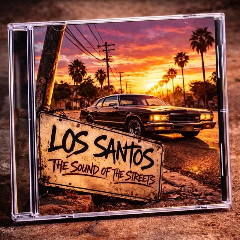 CD Los Santos - The Sound Of The Streets