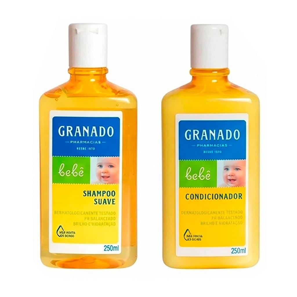 Kit Granado P/ Bebê Shampoo + Condicionador 250 ml - CM0023
