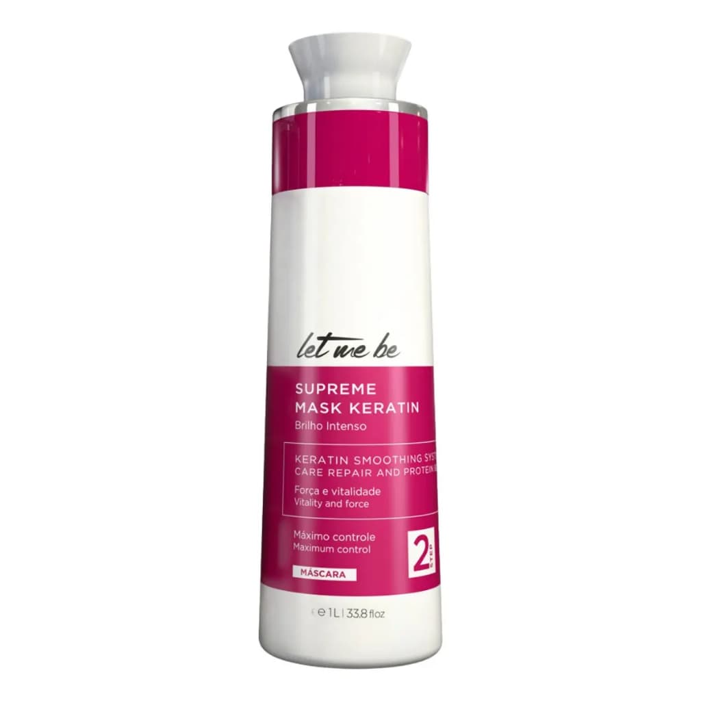Let Me Be Máscara Supreme Keratin Passo 2 1L