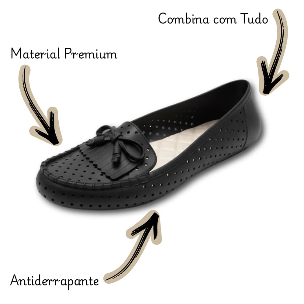 Sapatilha Mocassim Feminina para o Dia a Dia Elegante Premium