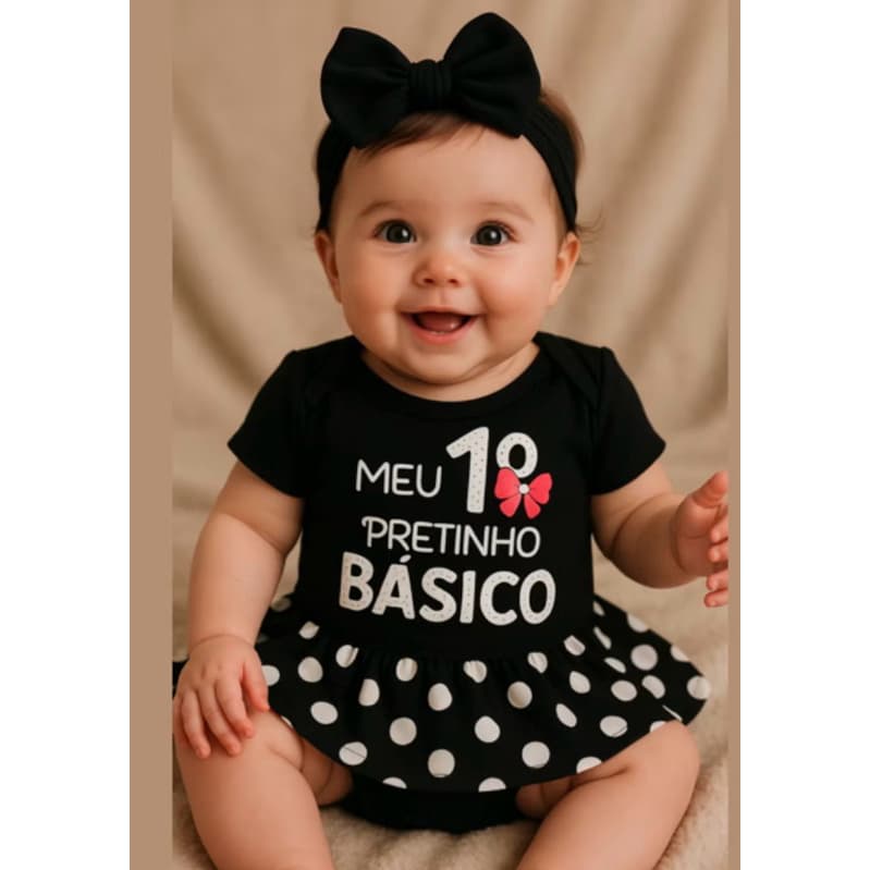 Body Bebê Temático Mesversario Fantasia Infantil Pretinho Básico Cinderela Emília Fruta cereja melancia Abelhinha Mulher
