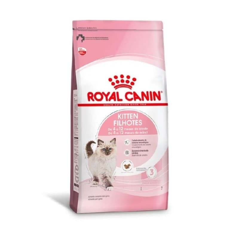 Ração Royal Canin Feline Kitten para Gatos Filhotes 1,5 kg