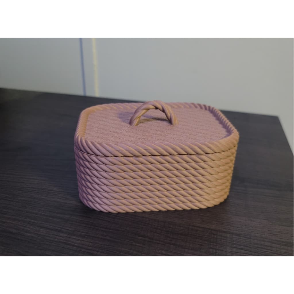 Porta pão corda/cesta decorativa e ou organizadora