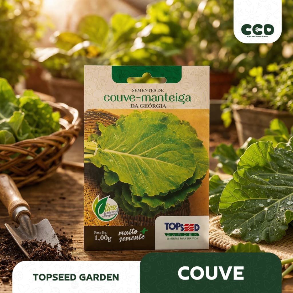 Semente de Couve Manteiga Topseed 1g