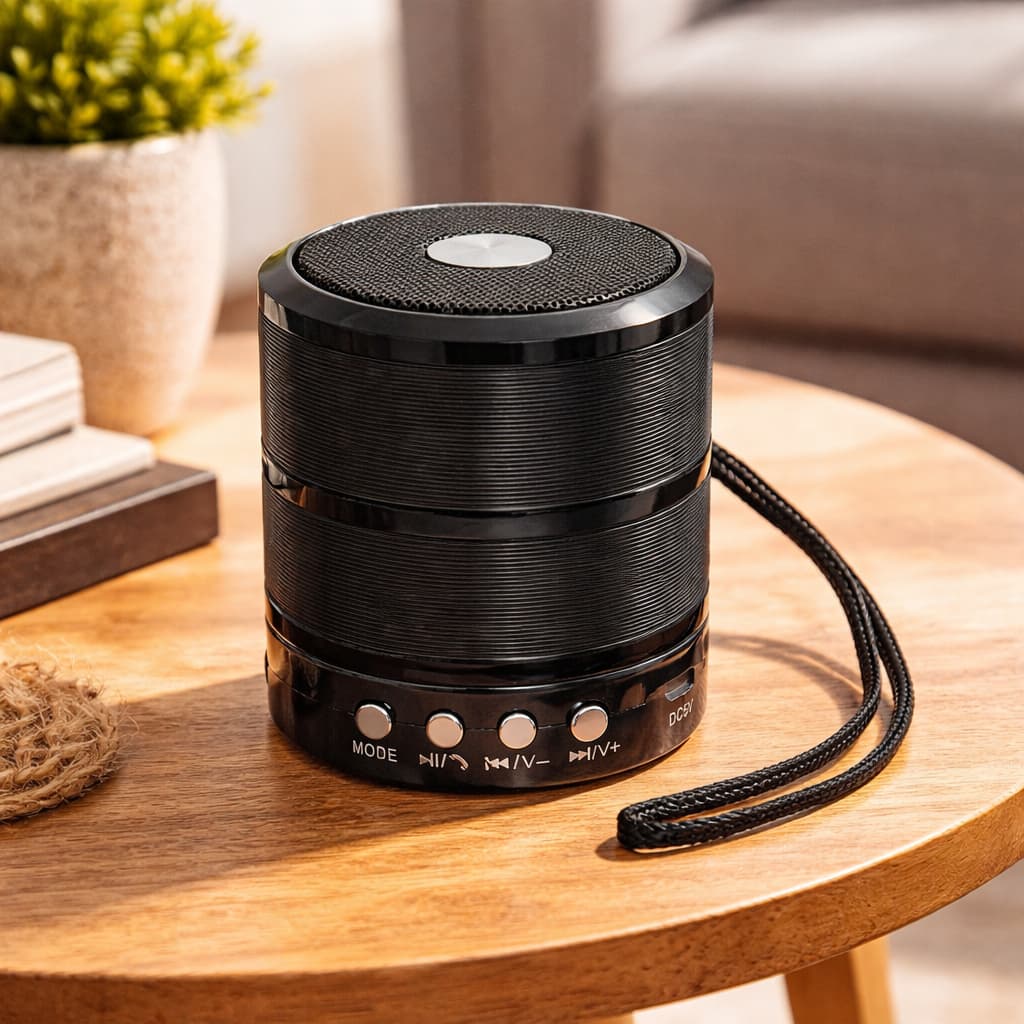 Mini Caixinha De Som Kapbom Ka-887 Bluetooth Sem Fio Portáti