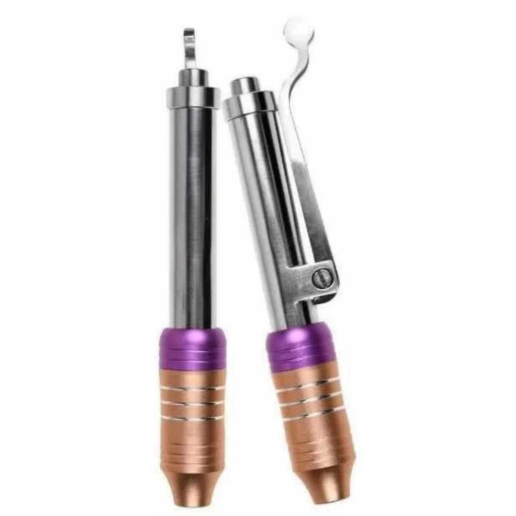 Caneta Pressurizada Hyaluron Pen Microneedling Profissional Intradermoterapia Portátil