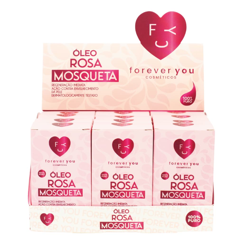 BOX OLEO DE ROSA MOSQUETA FOREVERYOU COSMETICOS