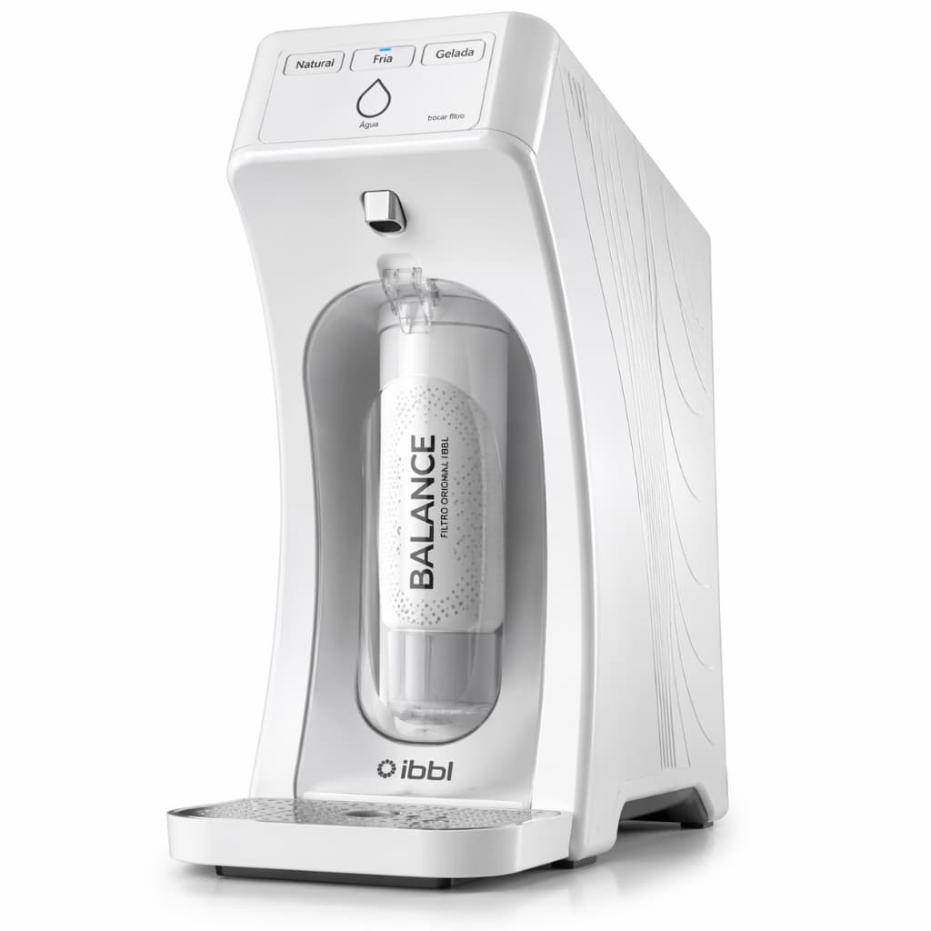 Filtro de Agua Gelada Eletrico Ibbl E-due Filtro Purificador de água Bivolt Purificador de água