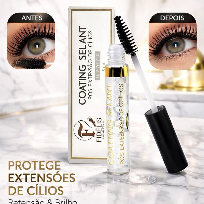 Selante Pós Alongamento de Cílios Coating