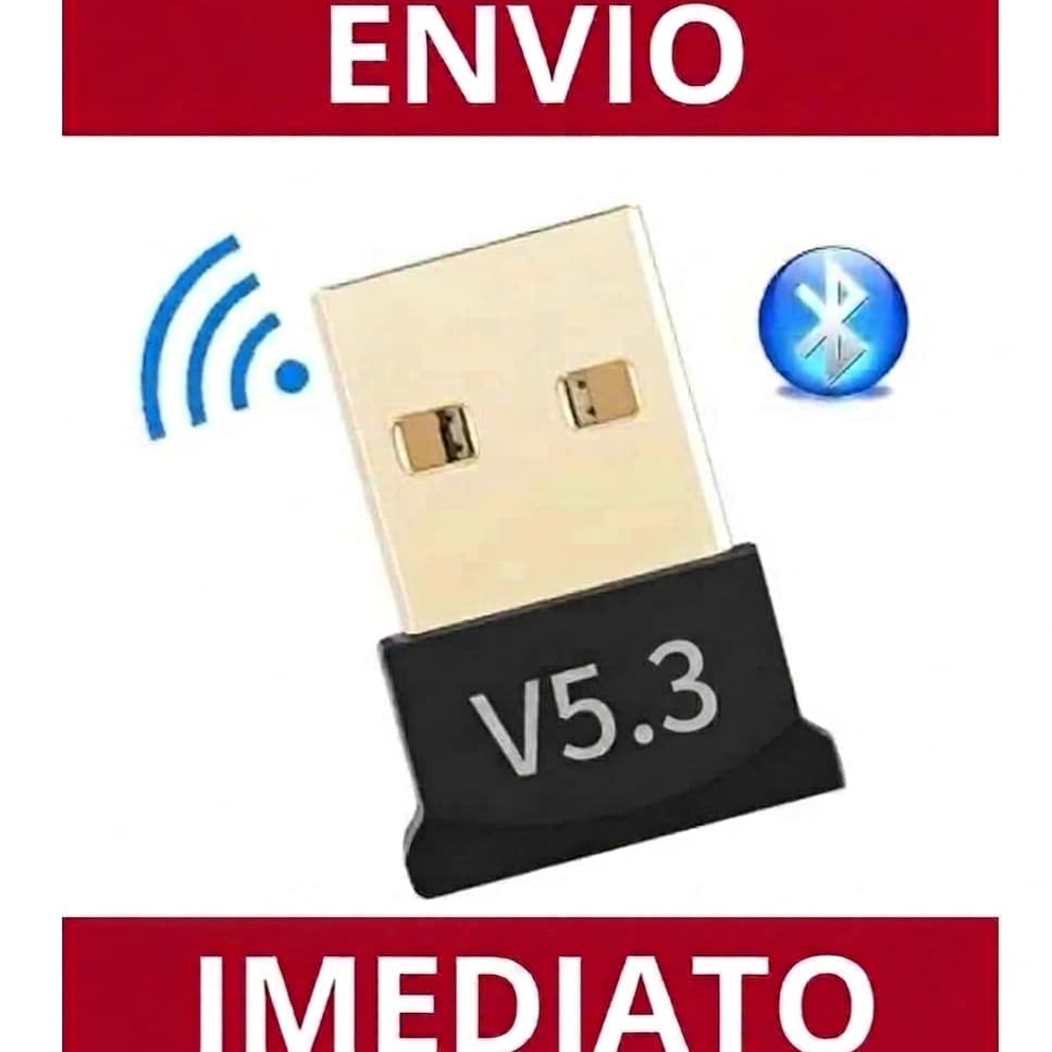 Adaptador Bluetooth 5.0 USB Alta Velocidade Receptor Transmissor PC Notebook Fone Ouvido Controle