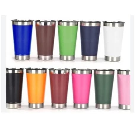 Copo Térmico com Tampa –Segura  a Temperatura, Ideal para Café, Chá e Bebidas Geladas (Envio Aleatorio!)