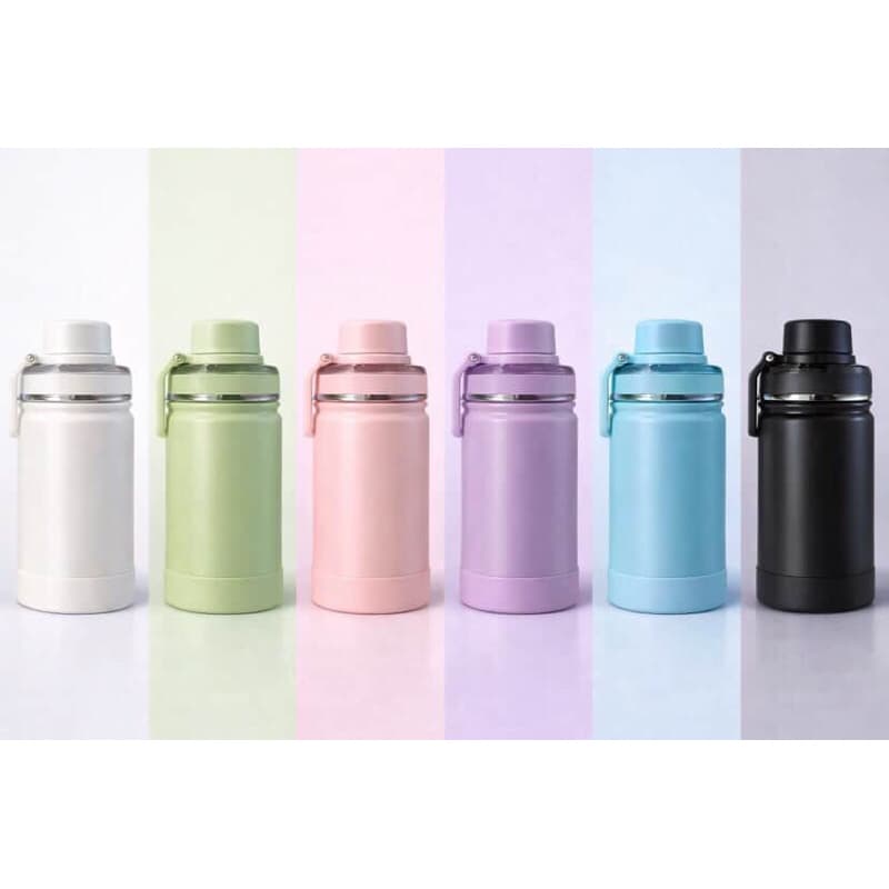 Garrafa Térmica Inox 350ml Infantil/Portátil – Mantém Quente e Frio | Com Alça | BPA Free 🧊🔥