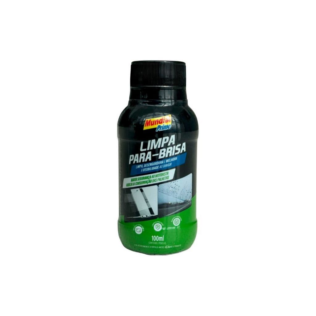 LIMPA PARABRISA (liquido produto p/ limpar para brisa de carro) 100ML MUNDIAL PRIME