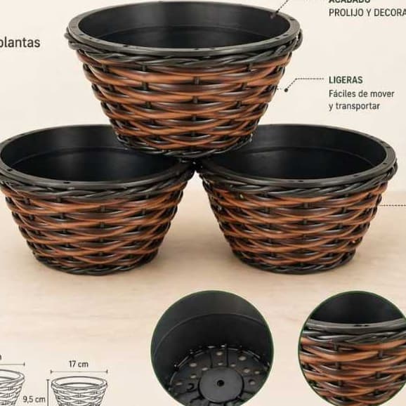 VASO CUIA NOBRE KIT COM 3 UNIDADES cod 4175 numero 20