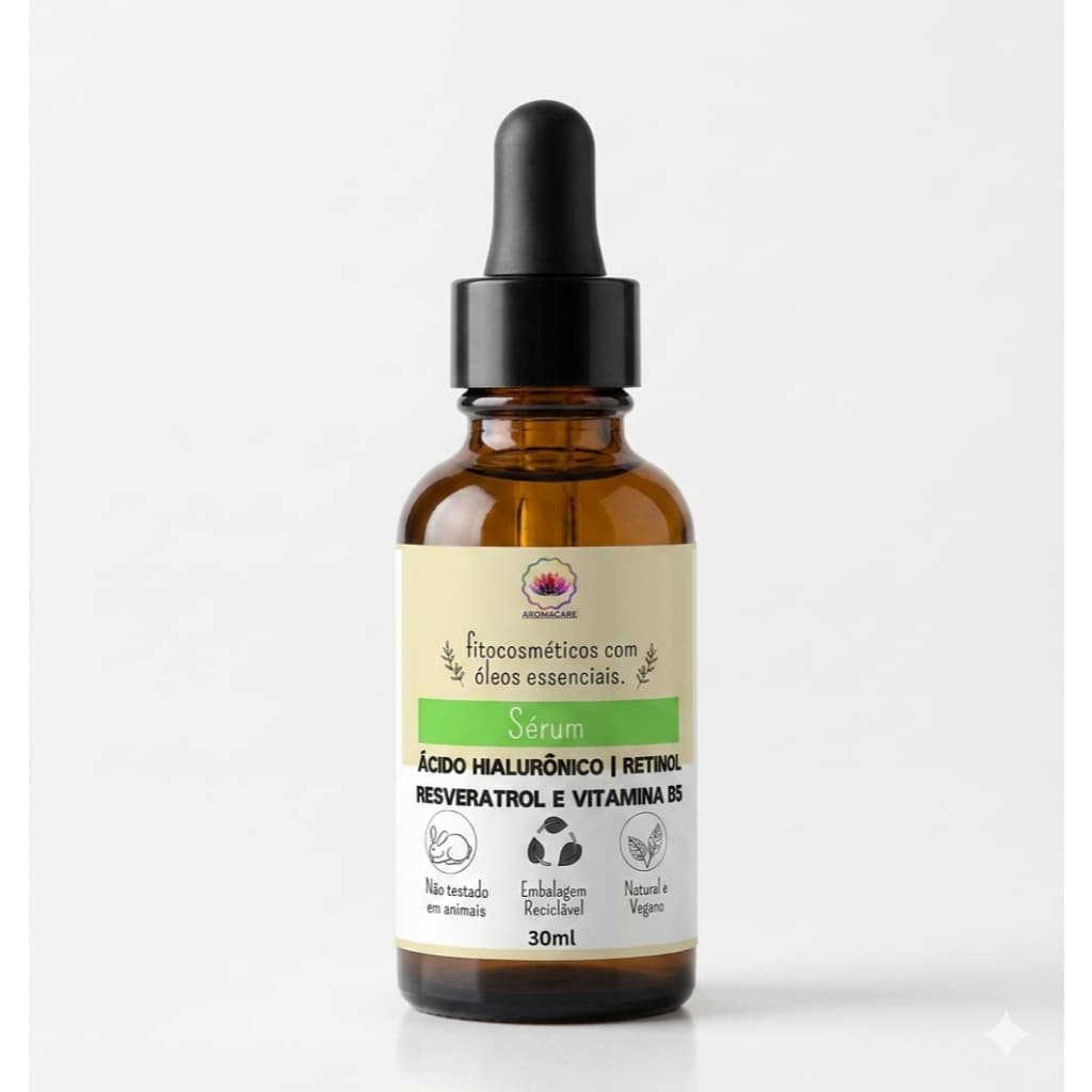 SÉRUM ÁCIDO HIALURÔNICO RETINOL RESVERATROL
