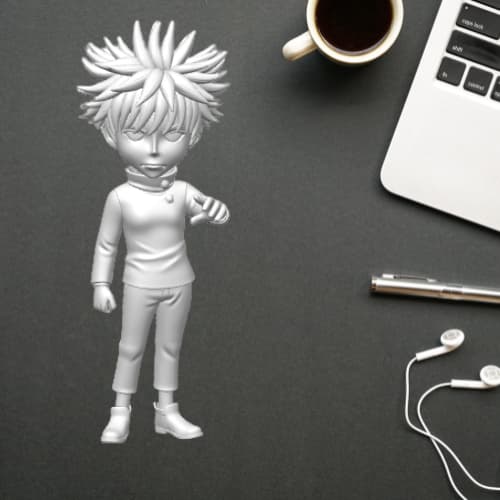 🐺 MEGUMI FUSHIGURO (CUTE CHIBI EDITION) EM 3D: O PRODÍGIO DAS SOMBRAS NO SEU ESPAÇO!