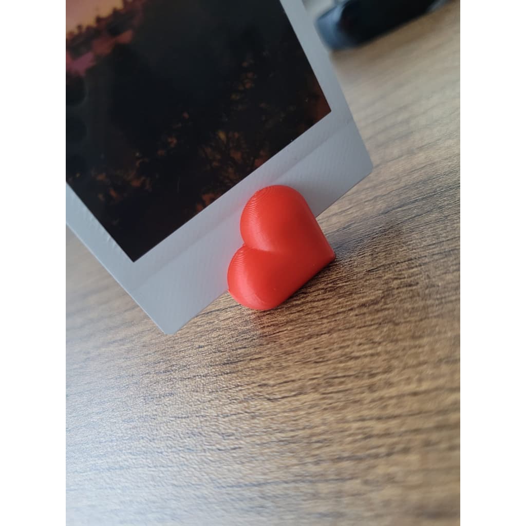 Porta Foto Coração Personalizado | Presente Romântico Namorados Decoração