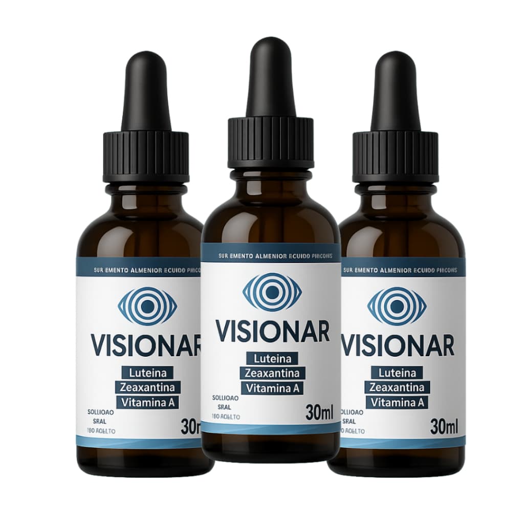 3 Unidades Visionar - 30 ml - Loja Oficial com Nota Fiscal