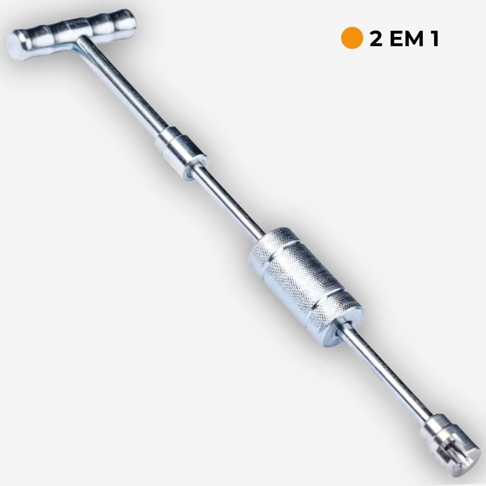Repuxadeira 2 Em 1 Martelinho De Ouro Manual Remove Amassado