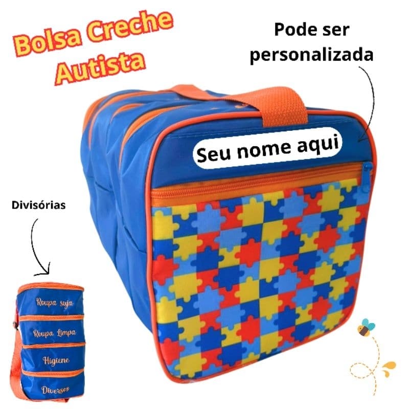 Bolsa creche Autista