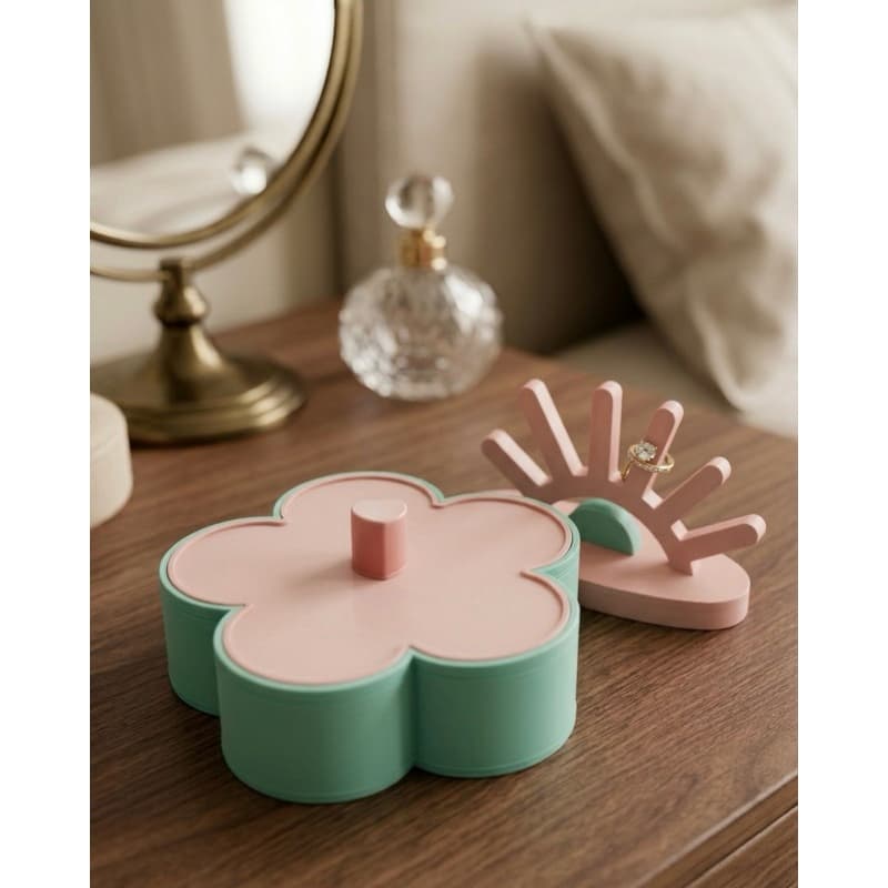 Kit Organizador Porta Joias Sweet Garden