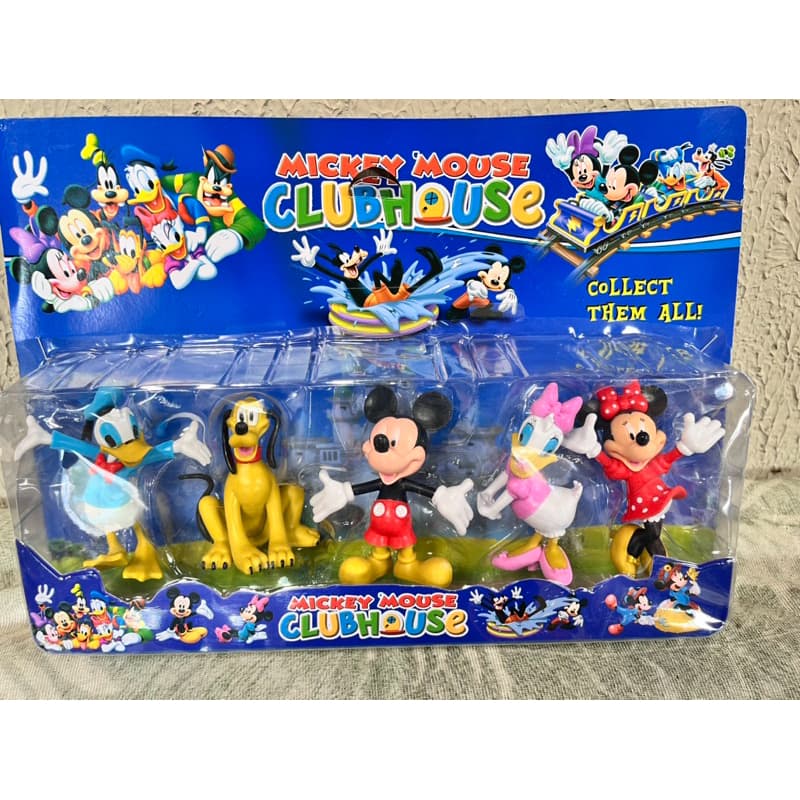 kit bonecos Mickey mouse turma completa preço baixo envio imediato