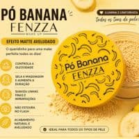Pó Banana Facial Fenzza – Efeito Matte Aveludado