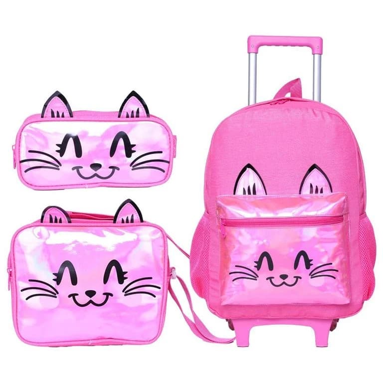 Kit Mochila Escolar Fun & Shine 3 em 1 - Wincy