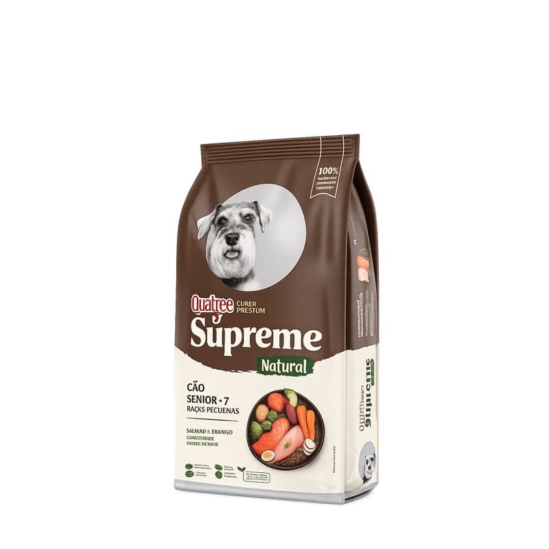 Ração Quatree Cão Sênior +7 Raças Pequenas 2,5kg