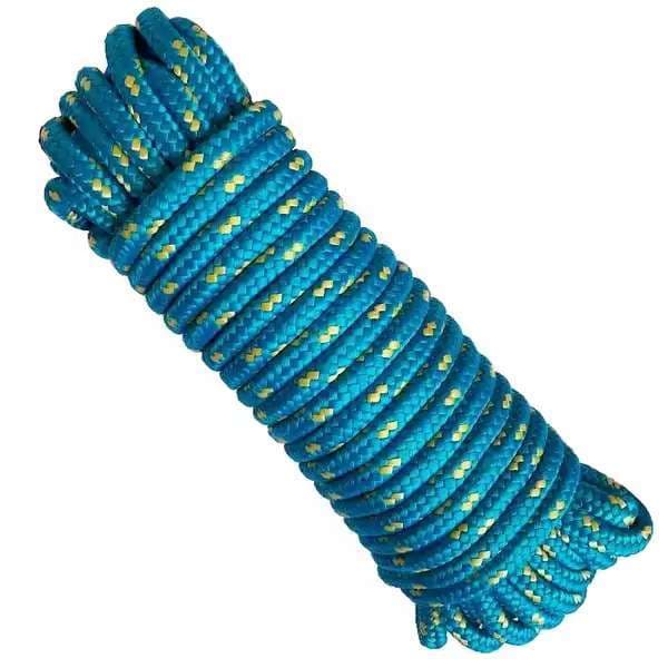 Corda trançada de Poliéster 12mm Azul Grupo Force Diversas medidas