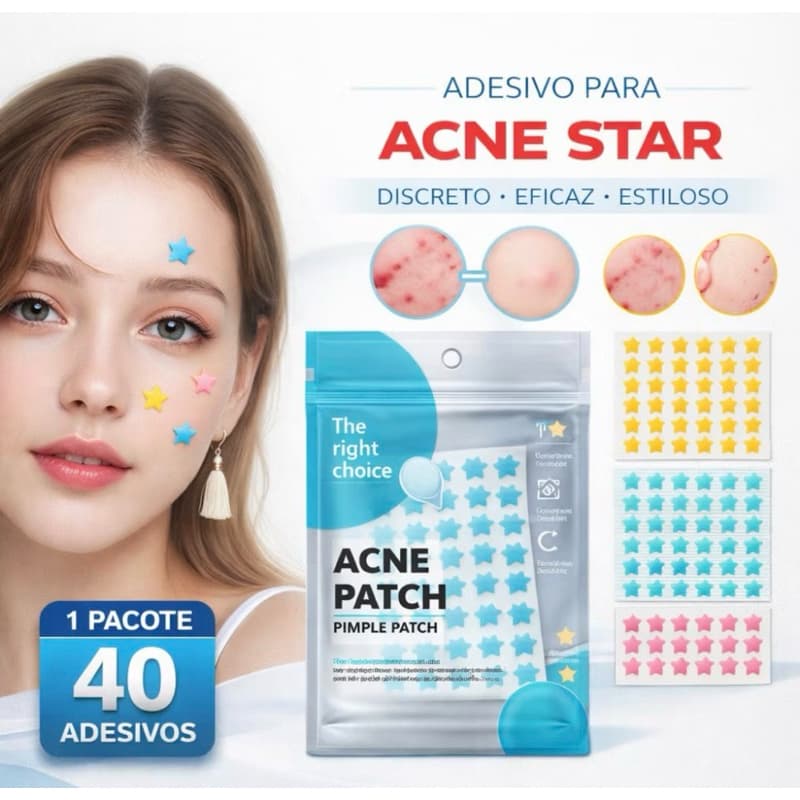 40-Pçs Hidrocolóide Acne Remendos Rosto Espinha Adesivos Seca Espinha Tratamento De Ponto Cuidados Com A Pele