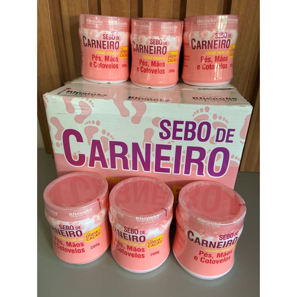 2und Creme Sebo de Carneiro Com Uréia 200g