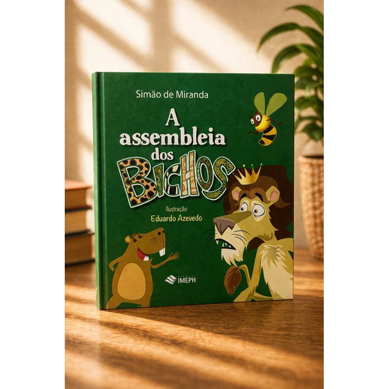 A assembleia dos bichos - Simão de Miranda - Ilustrações Eduardo Azevedo