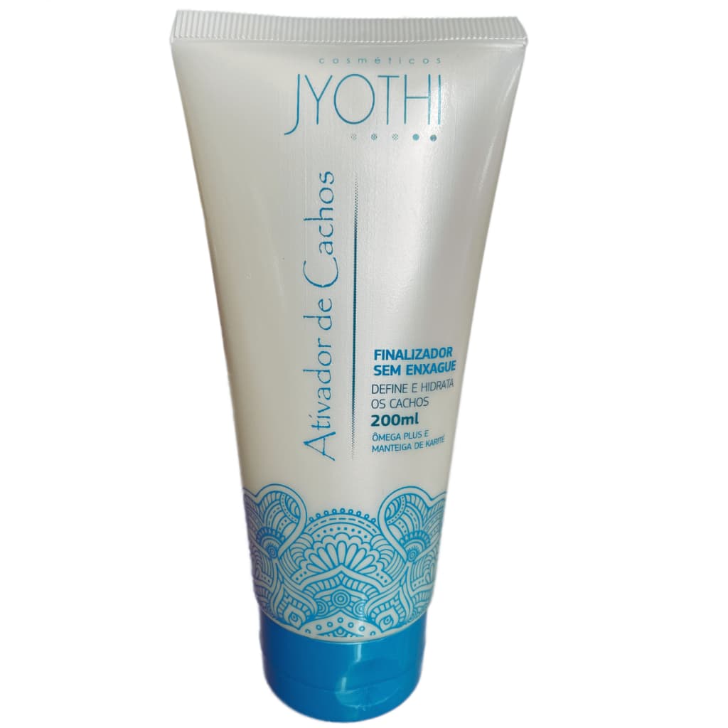 Finalizador Ativador Modelador De Cachos Anti Frizz Creme Para Pentear Sem Enxague Cabelos Ondulados