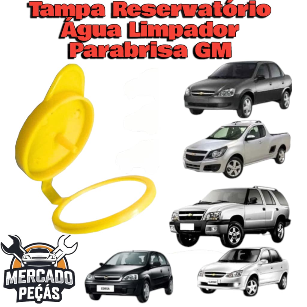 Chevrolet Agile Astra Celta Corsa Montana Prisma Classic Omega Tampa Reservatório Água Limpador Original