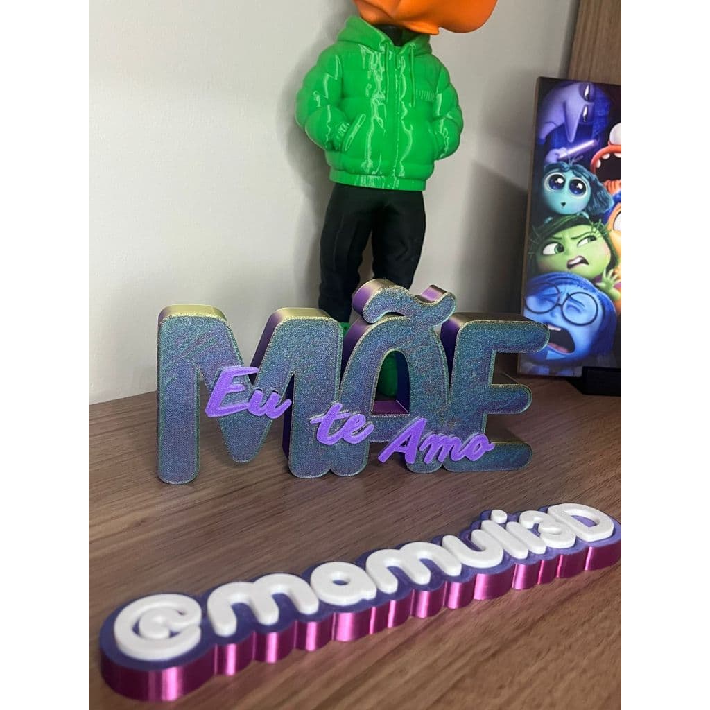 Decoração Dia das Mães/mãe/presente/3d/decoração