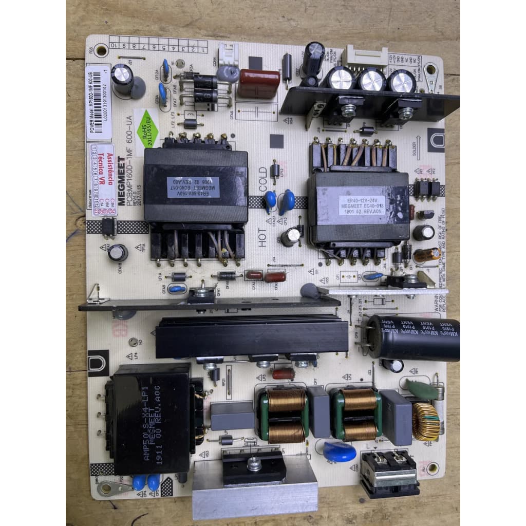 PLACA FONTE PTV50F60SN MP160D-1MF 600-UA