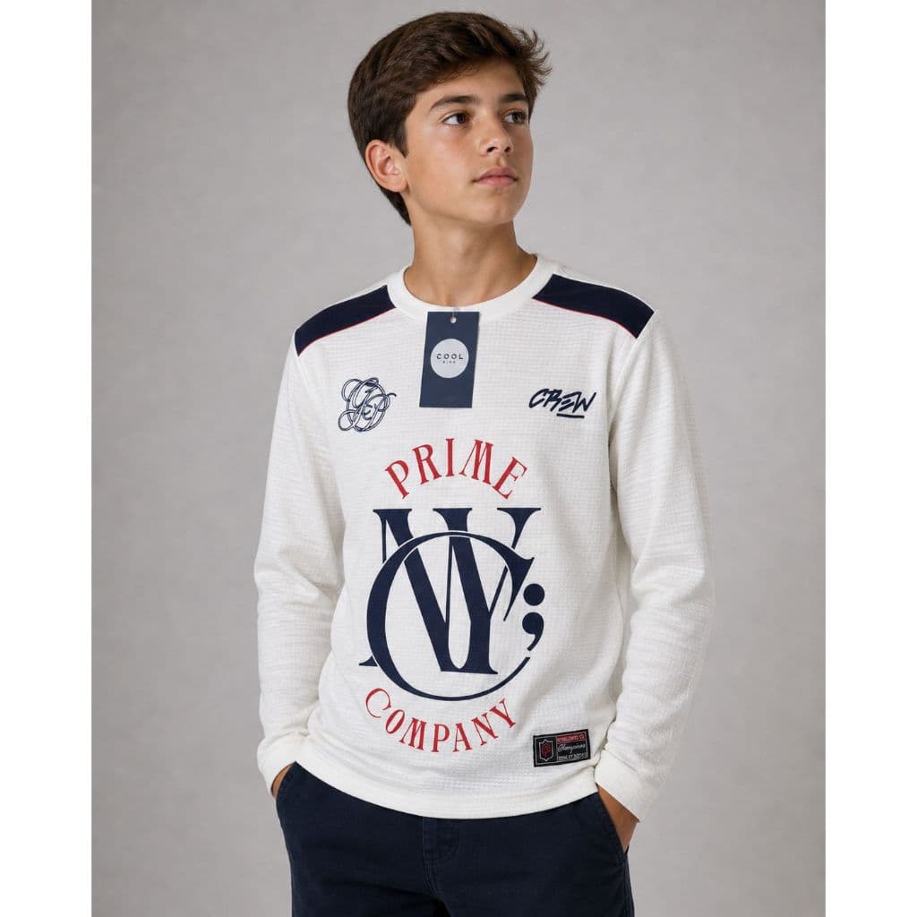 Camiseta juvenil Meia Estação algodão manga comprida menino masculino TAM 10 12 14 e 16anos longa