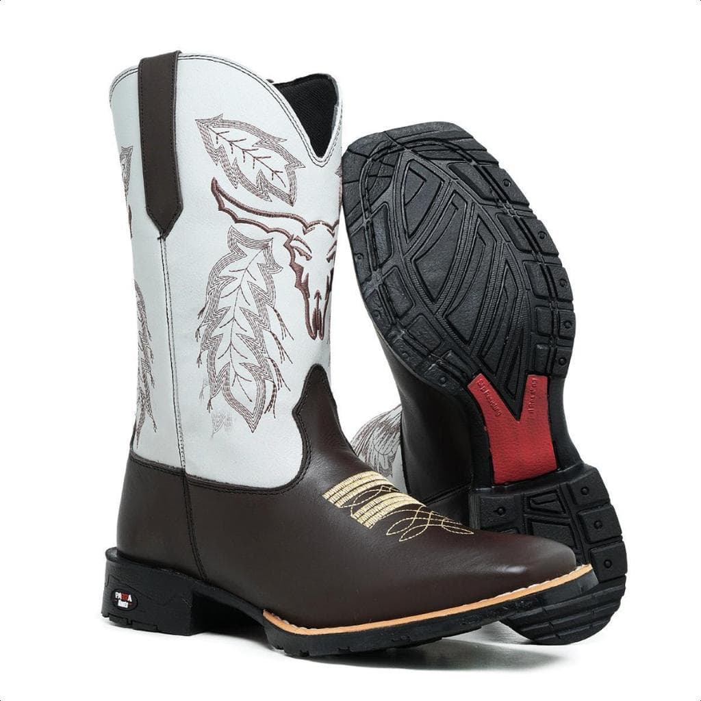 Bota Country Masculina em Alta | Estilo Forte e Conforto Total