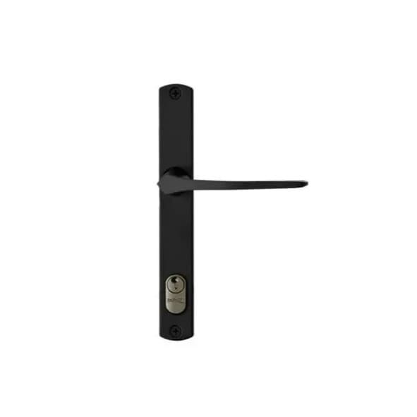Fechadura Perfil Estreito 323Z E22 MZ33 22mm Preto Fosco Segurança Residencial Papaiz