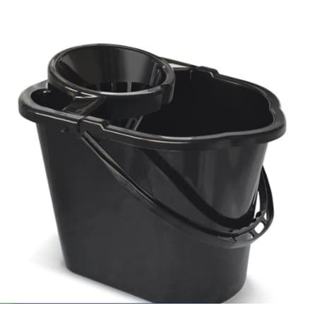 Balde Mop Com Suporte Espremedor Reforçado Multiuso Para Panos Limpeza 14 Litros Cores Diversas