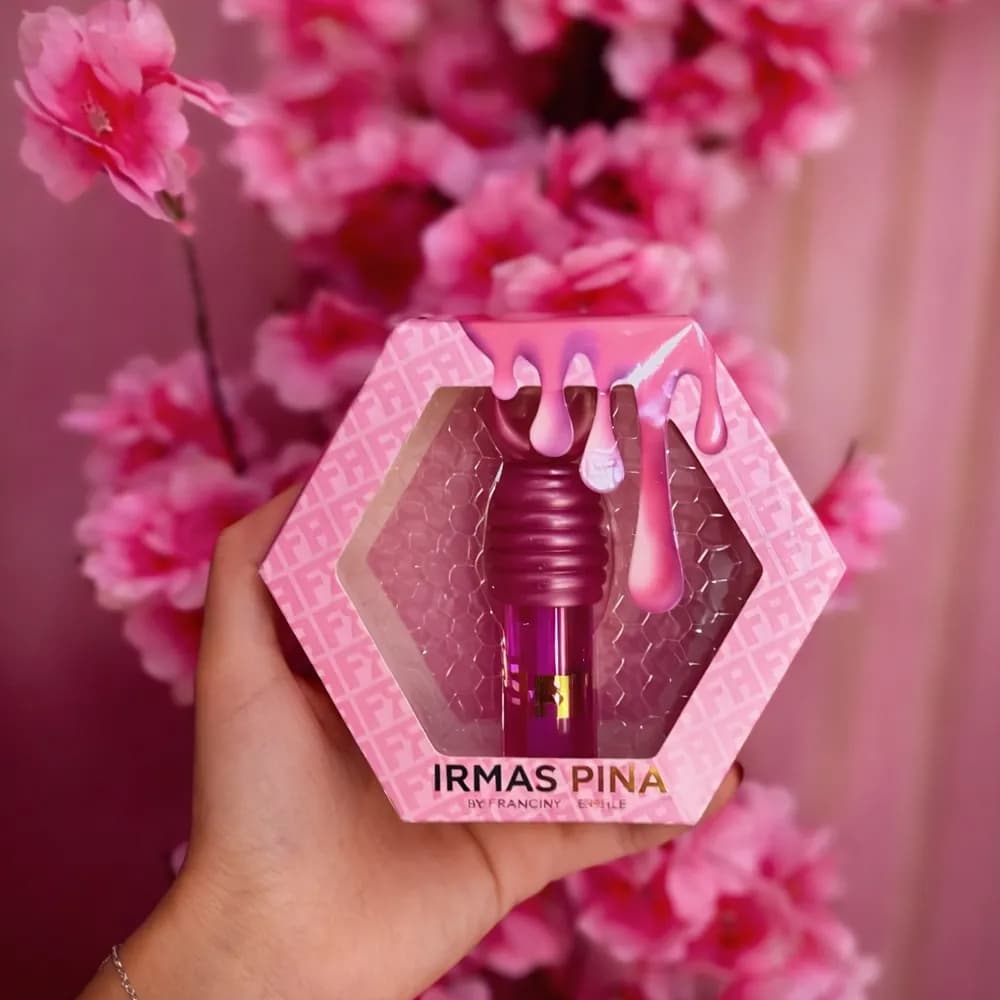 Gloss Labial Liphoney Brilho Aroma De Mel Rosa Hidratante